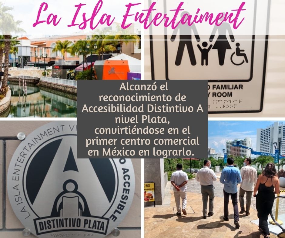 Imagen de “Primer centro comercial en lograr este reconocimiento de Accesibilidad”