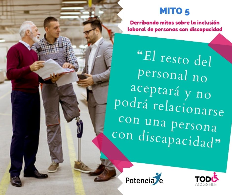 Imagen de Derribando mitos sobre la Inclusión Laboral de Personas con Discapacidad
