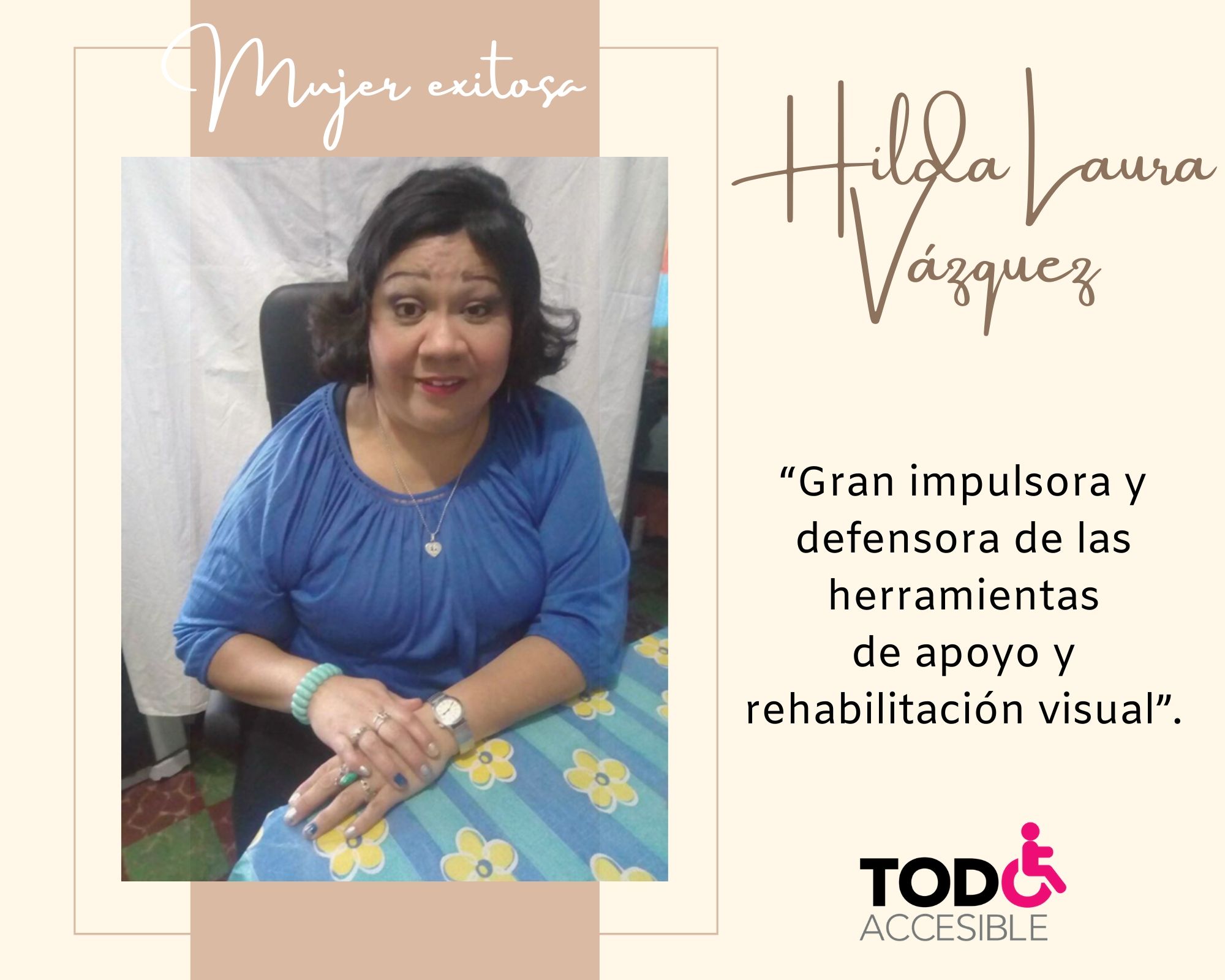 Imagen de Hoy celebramos a Hilda Laura Vázquez Villanueva.