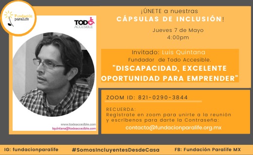 Imagen de TODO ACCESIBLE TE INVITA A: