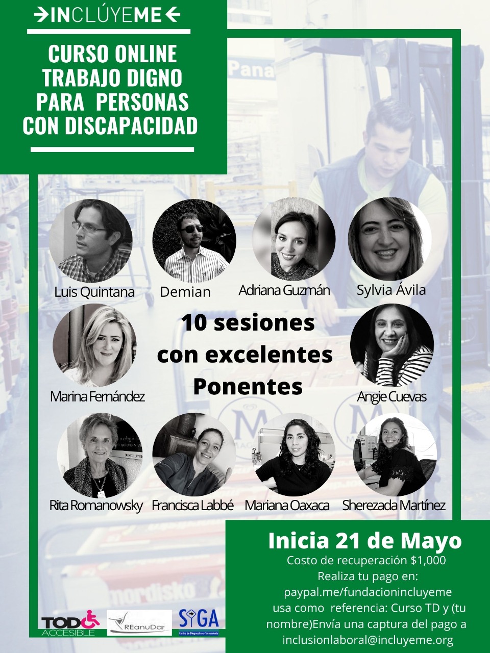 Imagen de Curso “Promoviendo Trabajo Digno para Personas con Discapacidad”