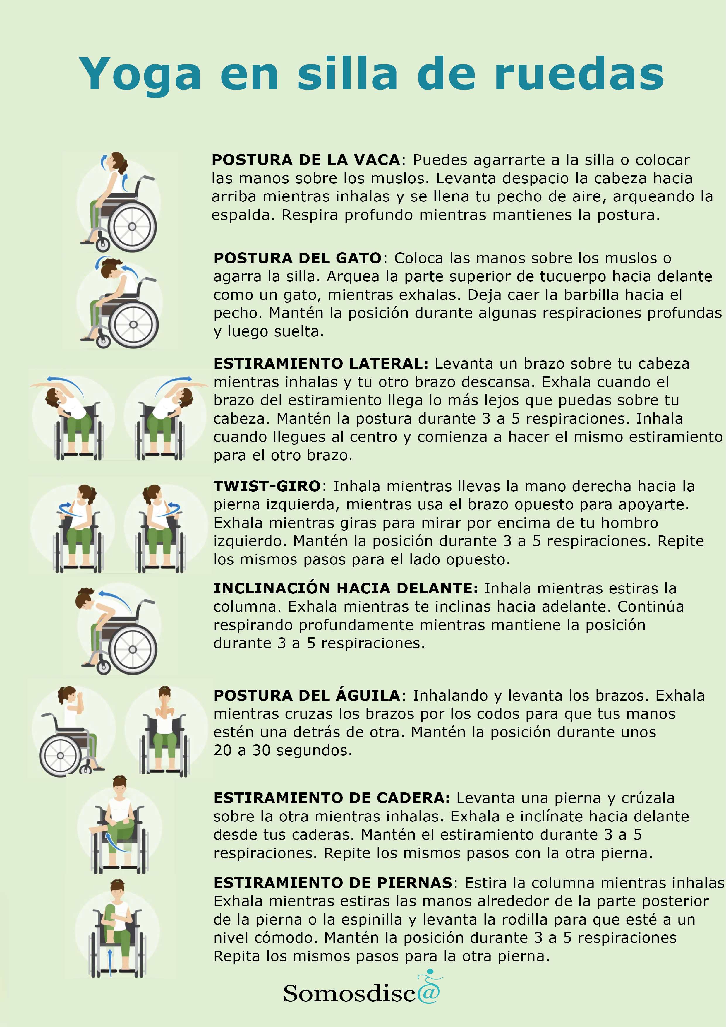 Imagen de Yoga en silla de ruedas